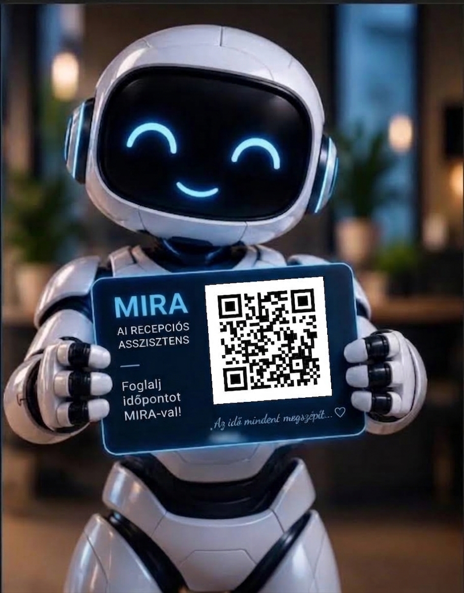 MIRA QR-kódos plakettel